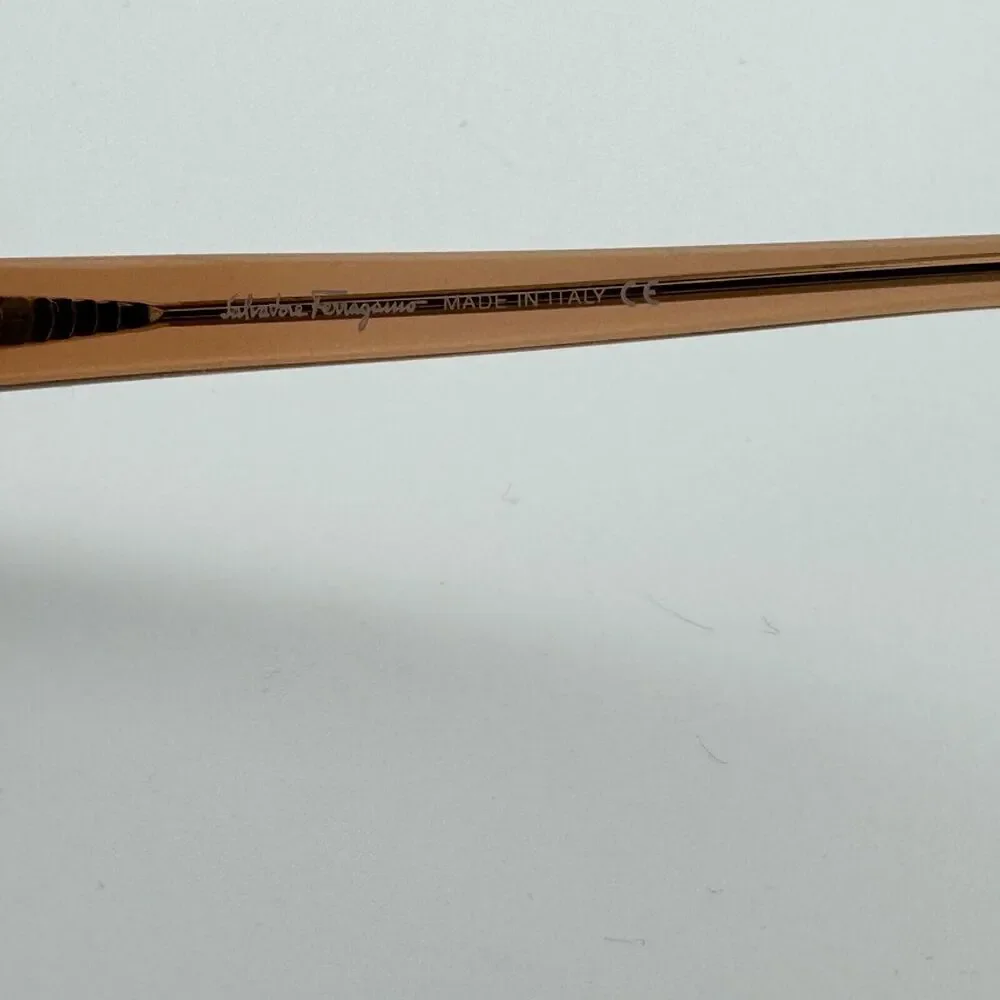 SALVATORE Ferragamo 1629 611‎ 54-18 135 Eyeglasses Frames Pink Orange H13148